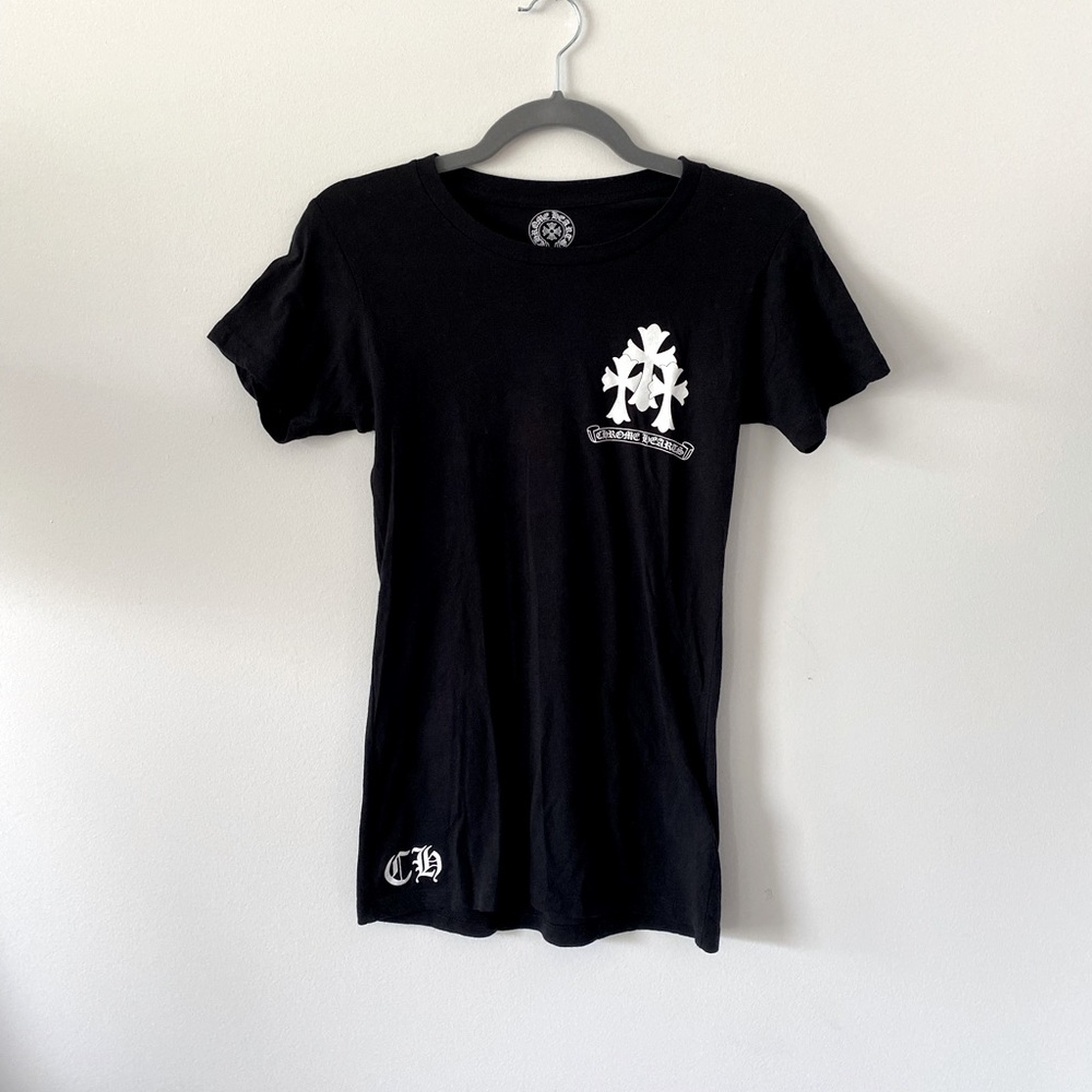 Chrome Hearts Black Short Sleeve Tee